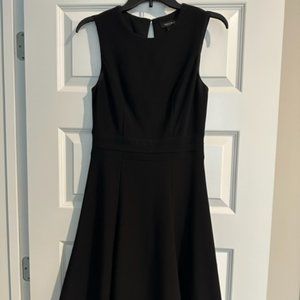 White House Black Market A-Line Black Dress